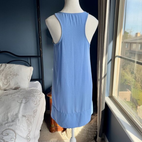 Leith Sky Blue Sleeveless  Shift Dress - Picture 5 of 8